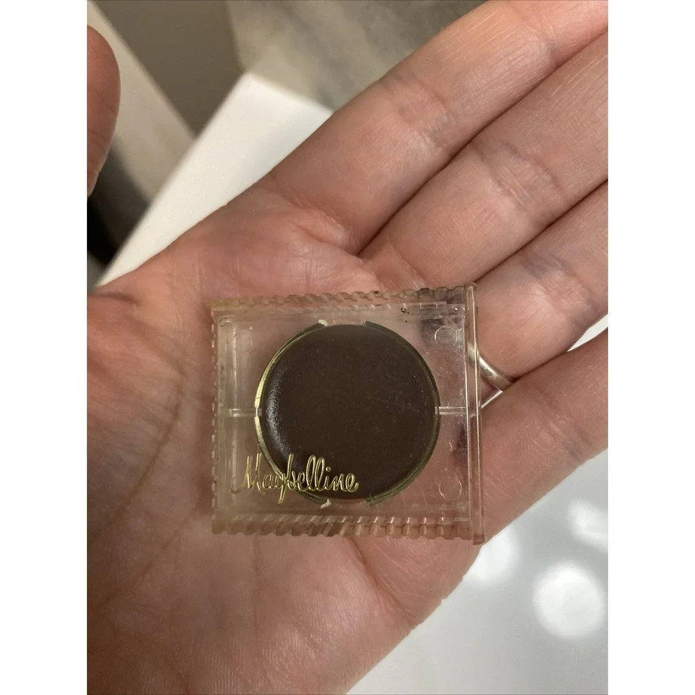 Vintage 50s 60s Maybelline Cream Eyeshadow Lip Cheek Makeup‎ Brown Rare New